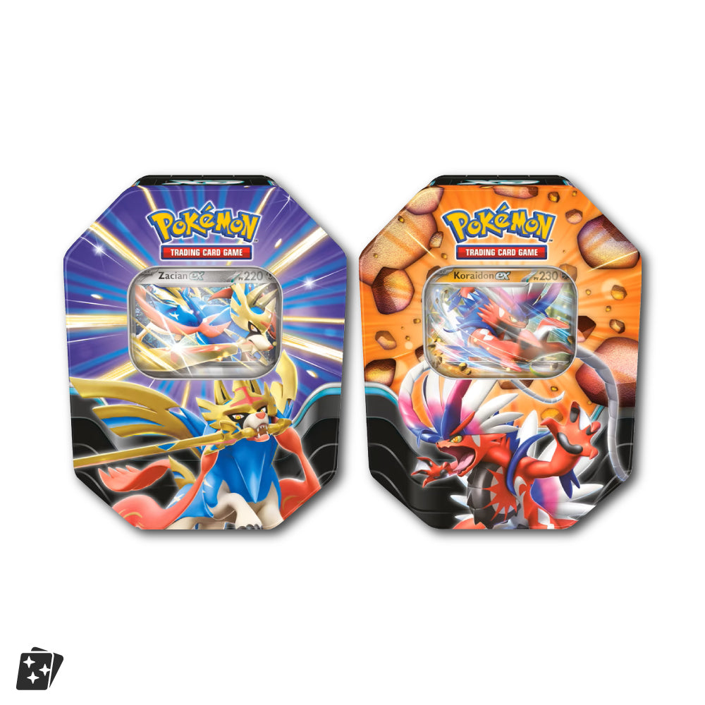 Artset Pokébox Légendes Tranchantes Zacian et Koraidon