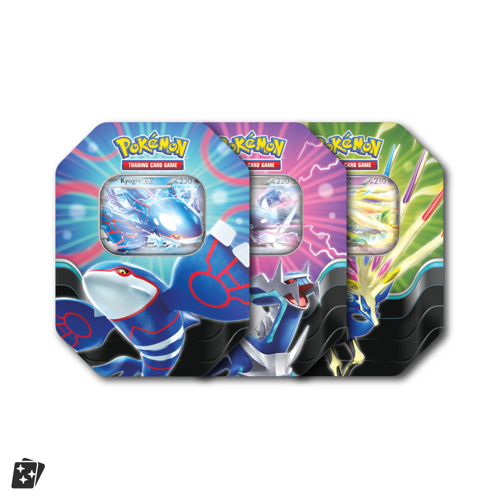 Artset Pokébox Légendes Azur Dialga / Kyogre / Xerneas