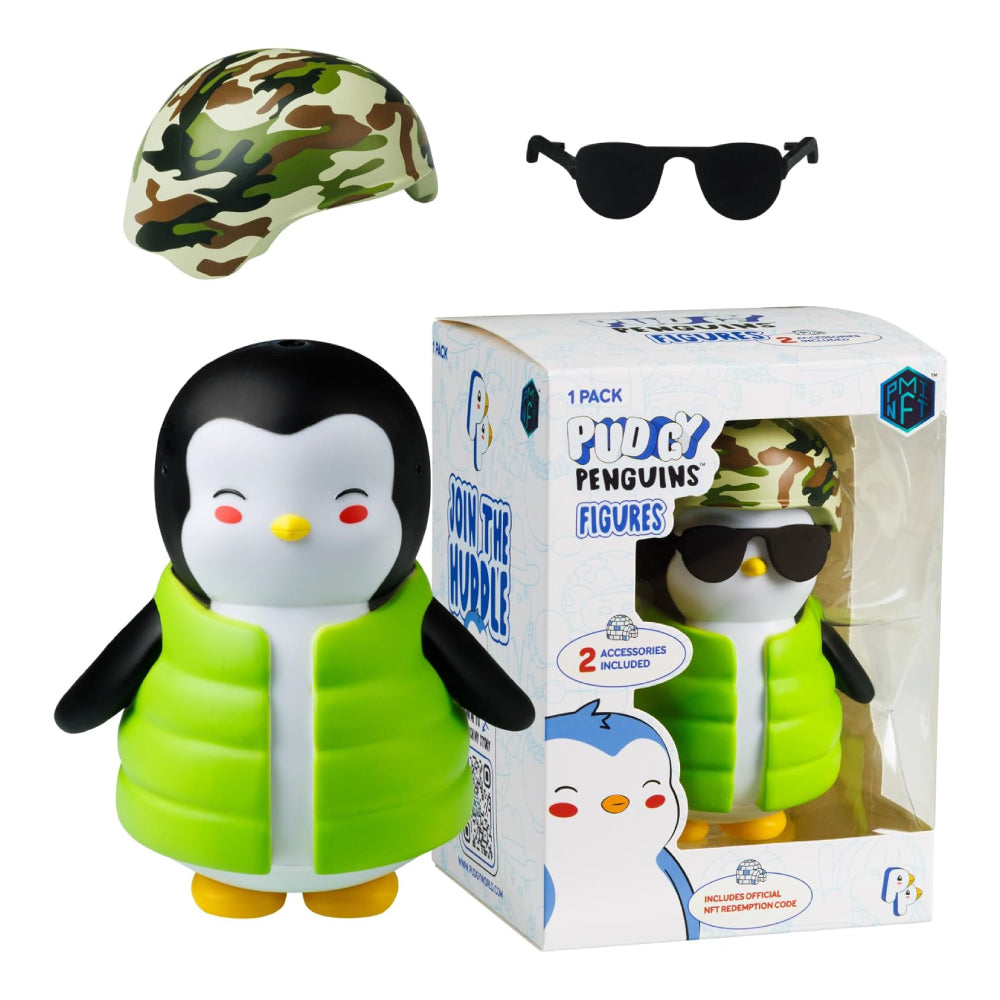 Figurine Pudgy Penguins Tenue Militaire
