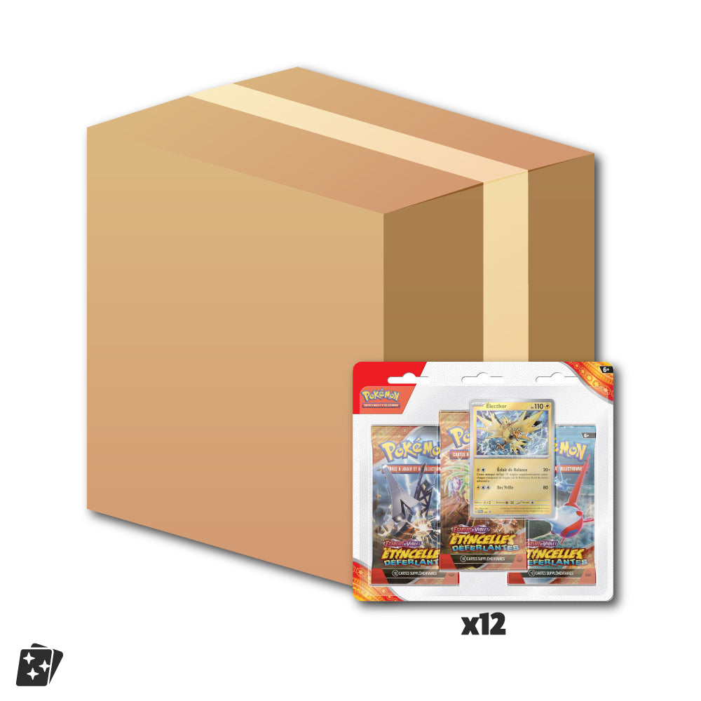 Carton x12 Tripack EV08 Étincelles Déferlantes