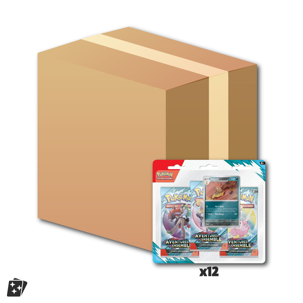 Carton x12 Tripack EV09 Aventures Ensemble
