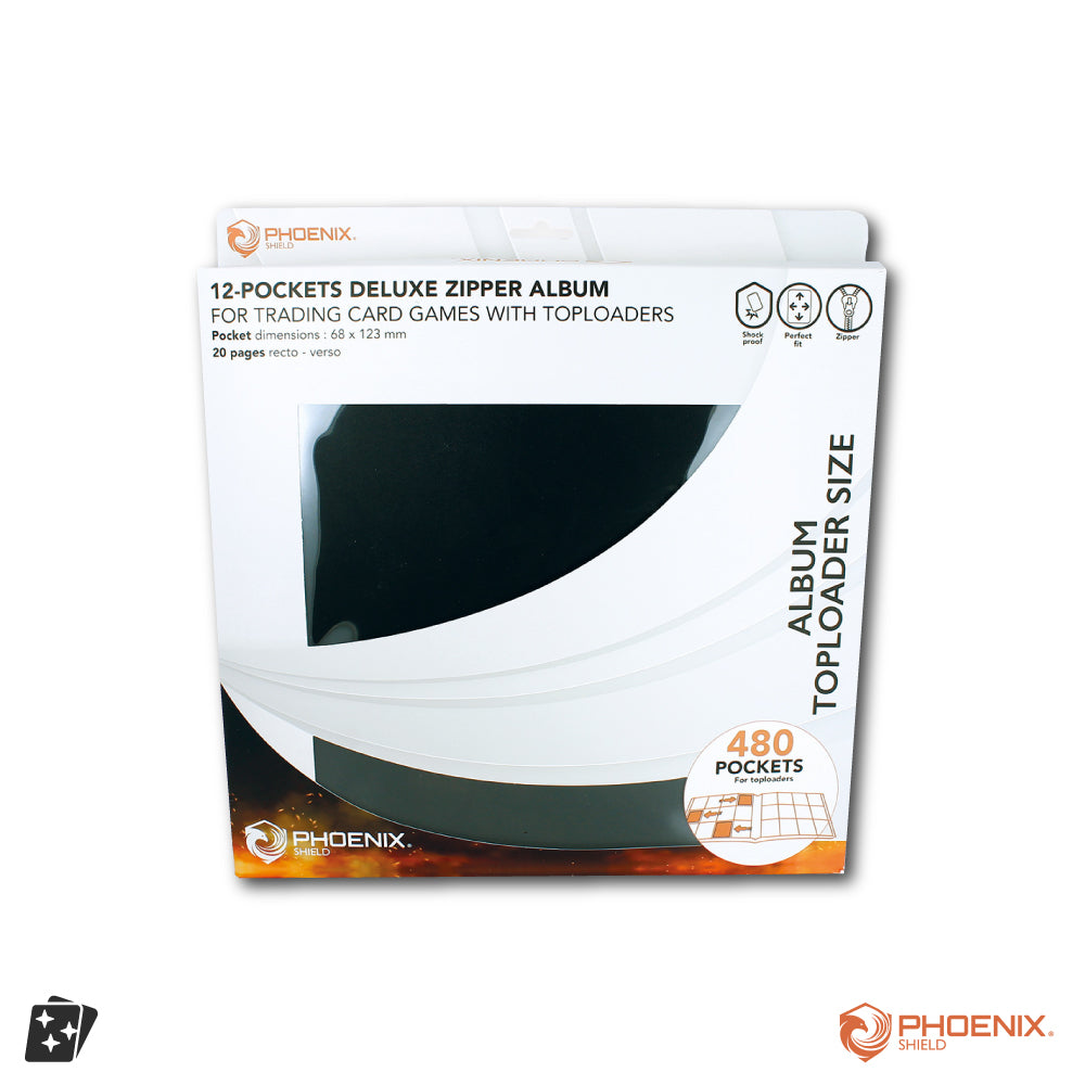 Album Zip 480 Toploaders Deluxe Noir - Phoenix Shield