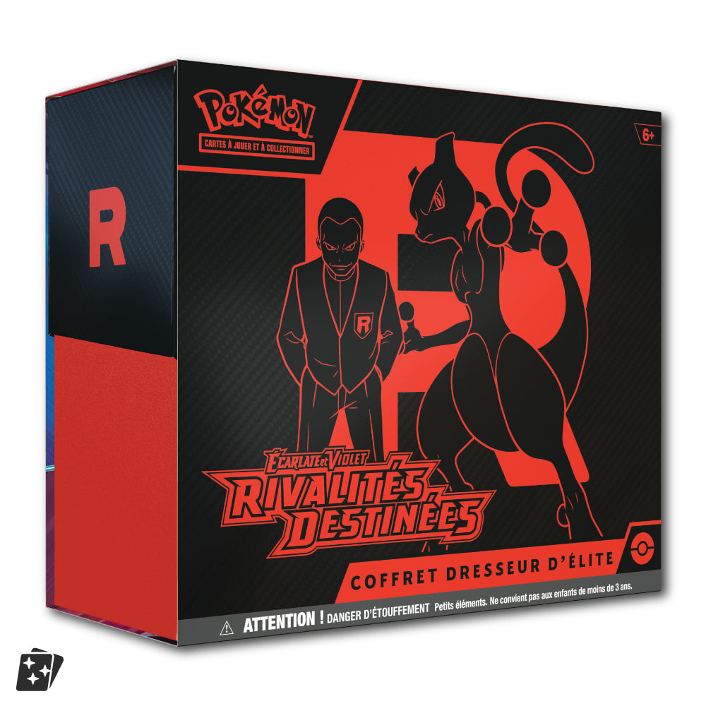 Coffret Dresseur d'Élite EV10 Rivalités Destinées (Défaut de scellé)