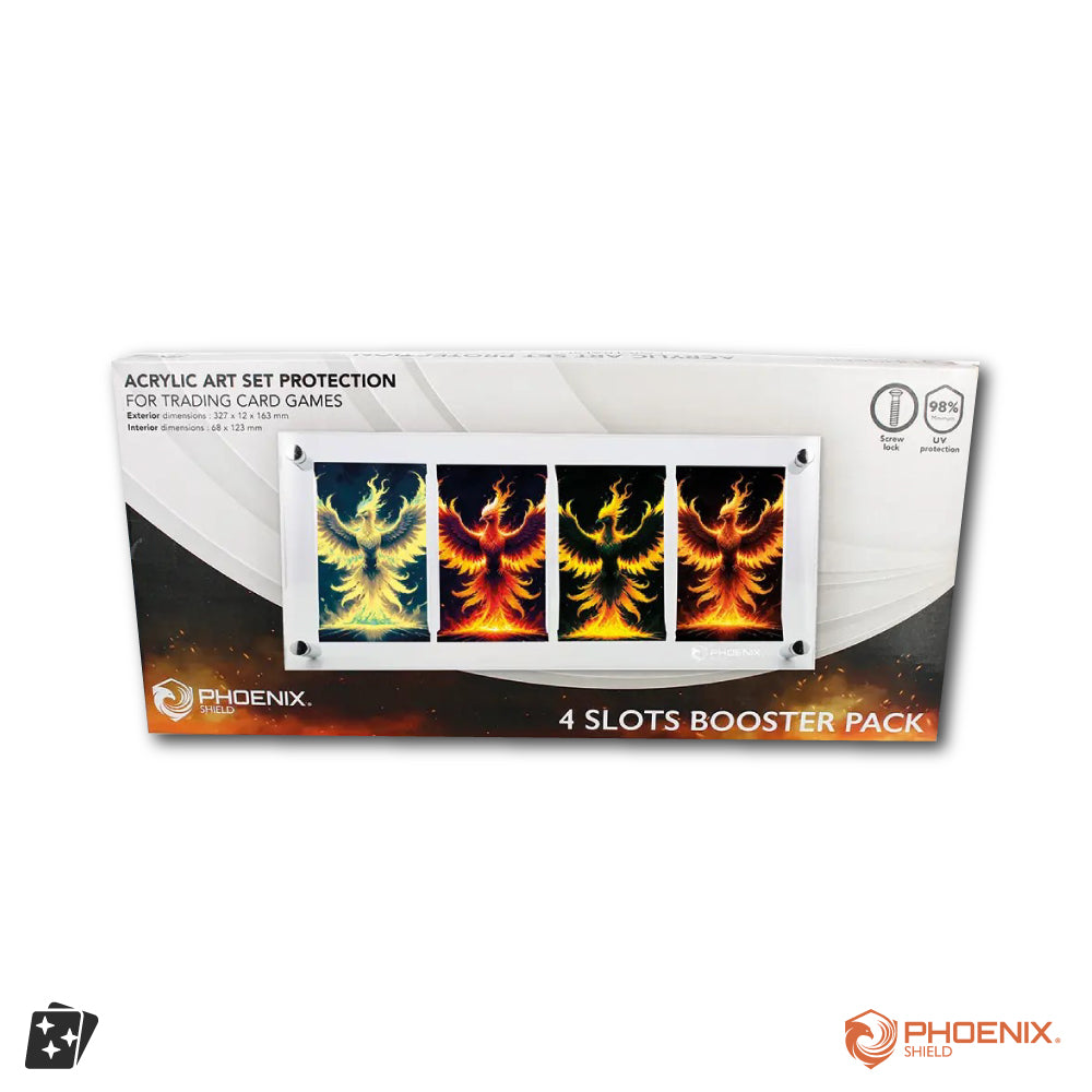 Cadre Acrylique pour Booster Pokémon - Phoenix Shield