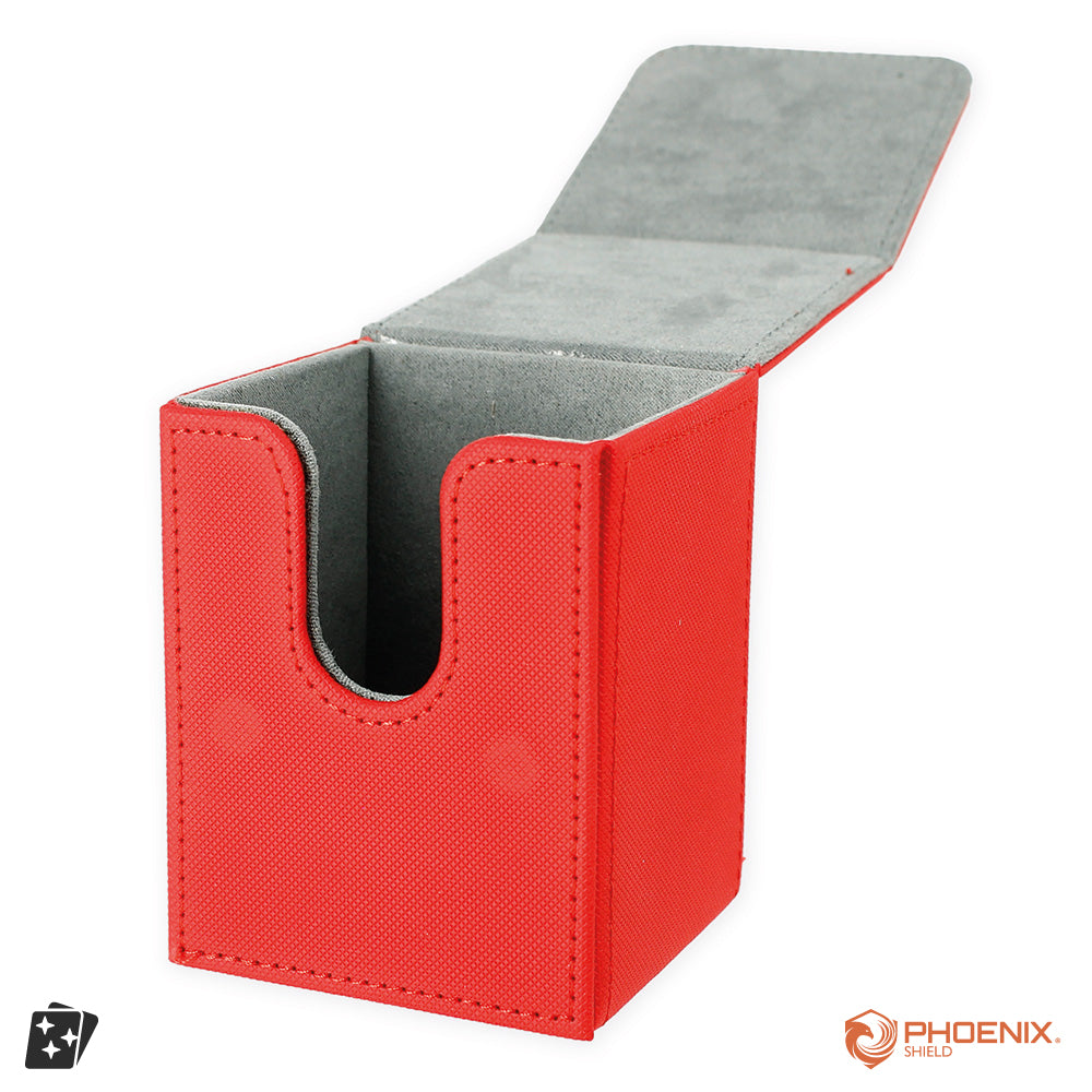 Deck Box Magnétique Deluxe Red - Phoenix Shield