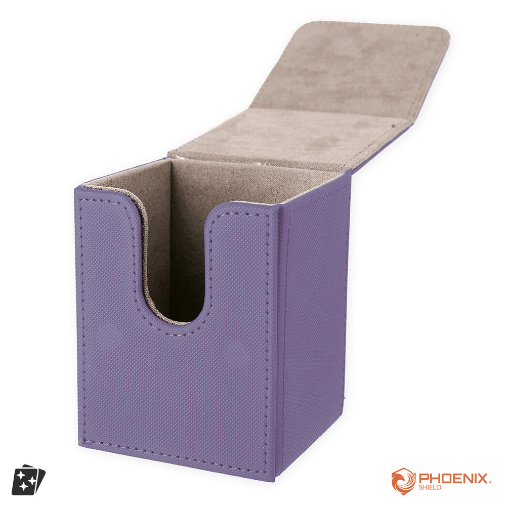 Deck Box Magnétique Deluxe Purple - Phoenix Shield