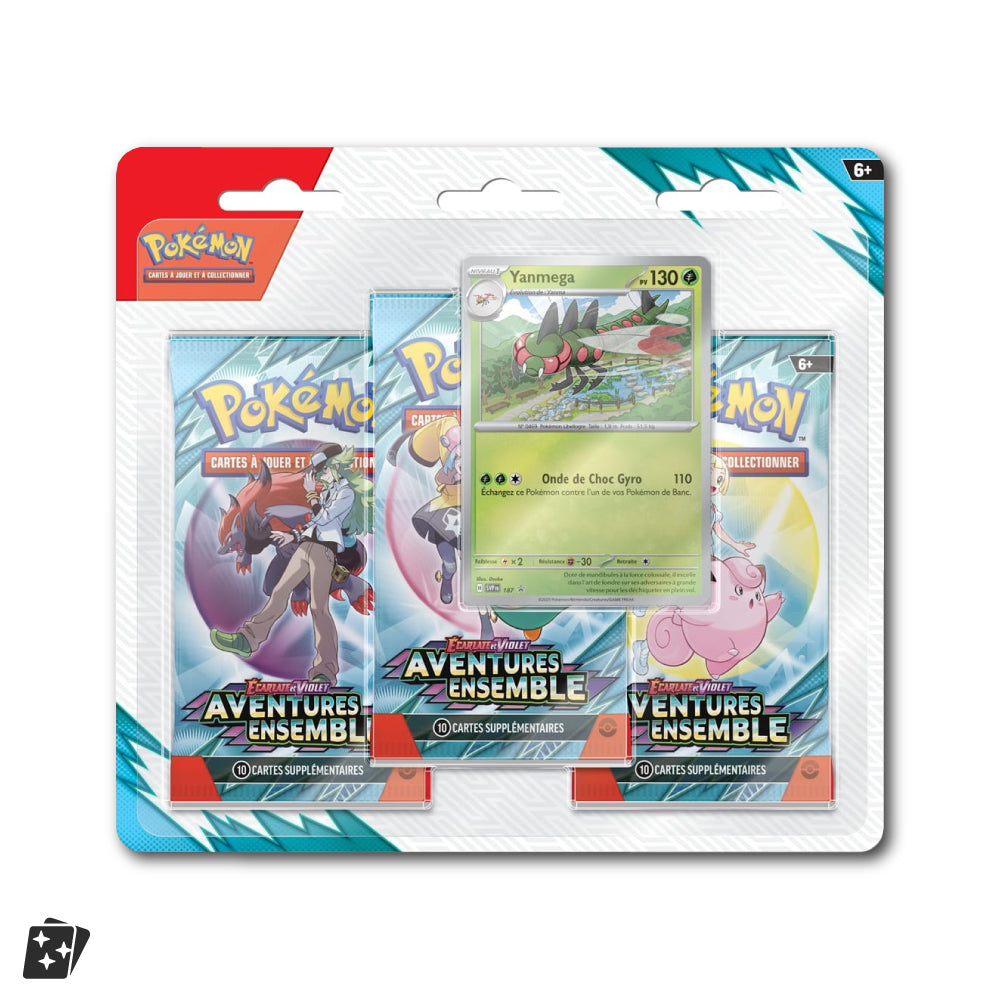 Carton x12 Tripack EV09 Aventures Ensemble