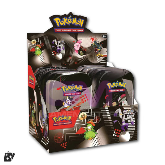 Display x8 Mini-tins EV10.5 Flamme Blanche et Foudre Noire