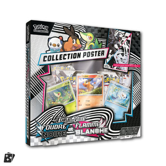 Coffret Poster EV10.5 Flamme Blanche et Foudre Noire